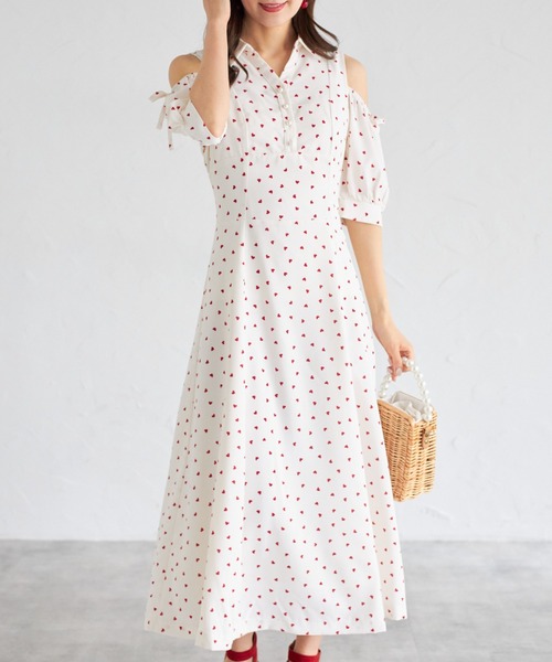 「tocco closet」 半袖ワンピース M ブラック レディース_画像3
