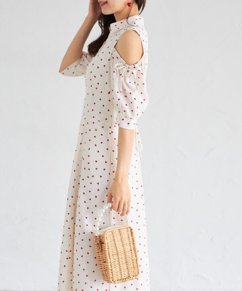 「tocco closet」 半袖ワンピース M ブラック レディース_画像4