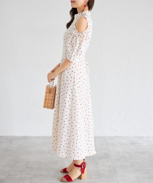 「tocco closet」 半袖ワンピース M ブラック レディース_画像5