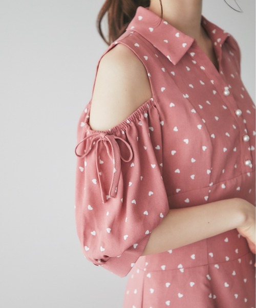 「tocco closet」 半袖ワンピース M ブラック レディース_画像6