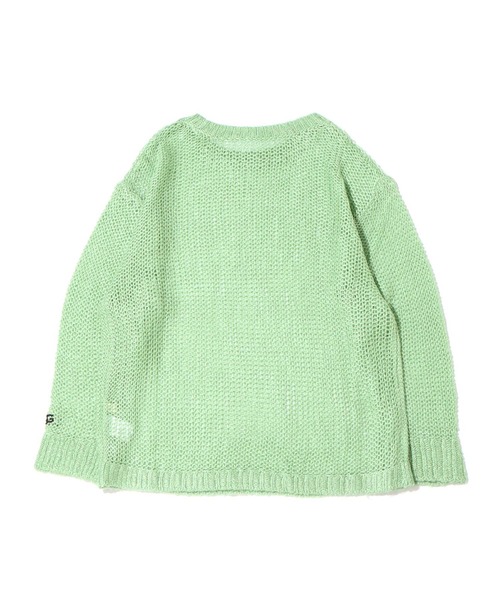 「UGG」 長袖ニット L ブラウン レディース_画像9