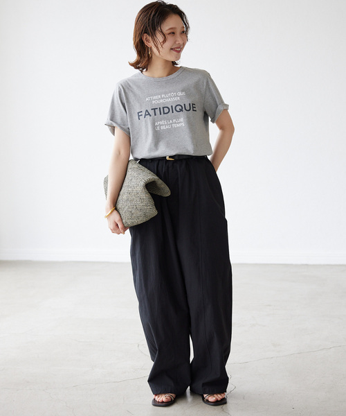 「MADE IN MADA」 かごバッグ FREE チャコールグレー レディース_画像2