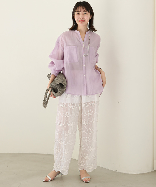 「MADE IN MADA」 かごバッグ FREE チャコールグレー レディース_画像6