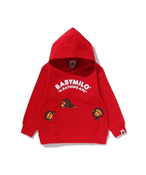 A BATHING APE（アベイシングエイプ） パーカー BABY MILO PULLOVER