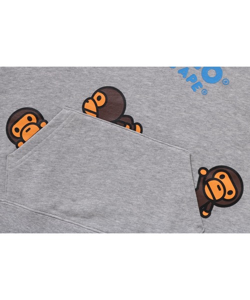 A BATHING APE（アベイシングエイプ） パーカー BABY MILO PULLOVER