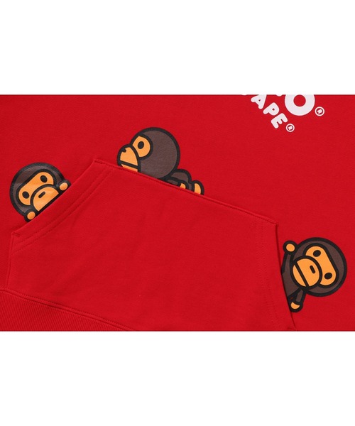 A BATHING APE（アベイシングエイプ） パーカー BABY MILO PULLOVER