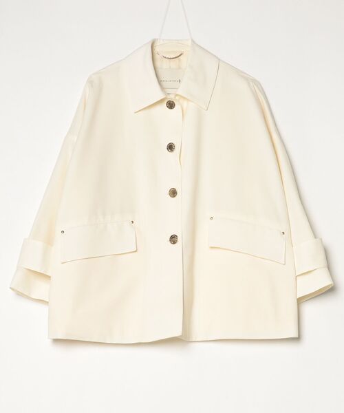 TOMORROWLAND別注 NEW HUMBIE HOOD LEO ウィメンズ HUMBIE HOOD MB LEO - RAINTEC フーデッドショートコート