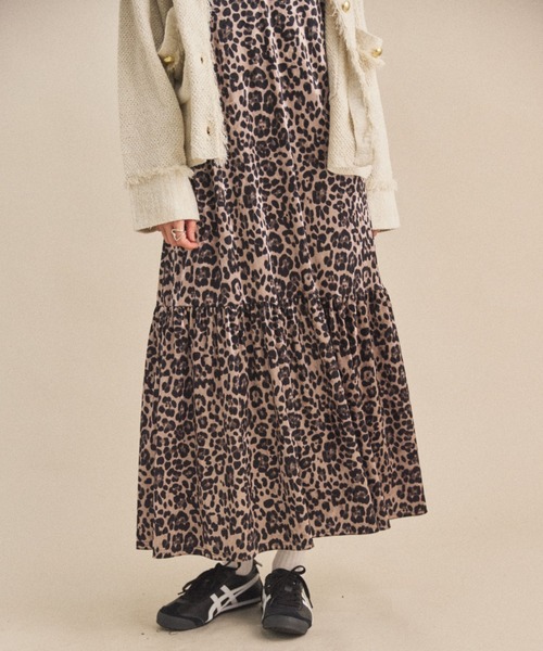 「MIRROR STOKE」 キャミソールワンピース MEDIUM アイボリー レディース_画像4
