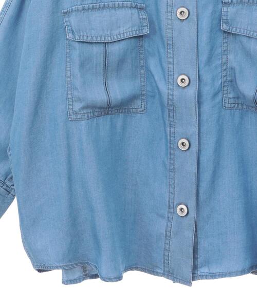 「MELROSE claire」 長袖ブラウス FREE オフホワイト レディース_画像5