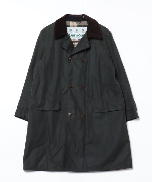 Barbour（バブアー） ステンカラーコート 36 セージグリーン メンズ