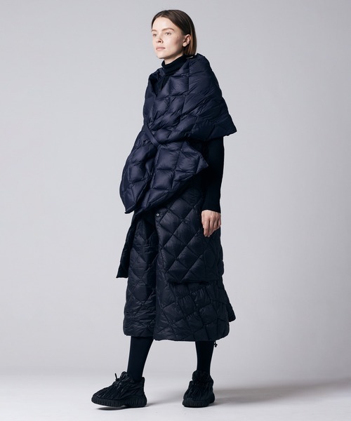 「TAION」 ストール ONESIZE ブラック メンズ_画像3