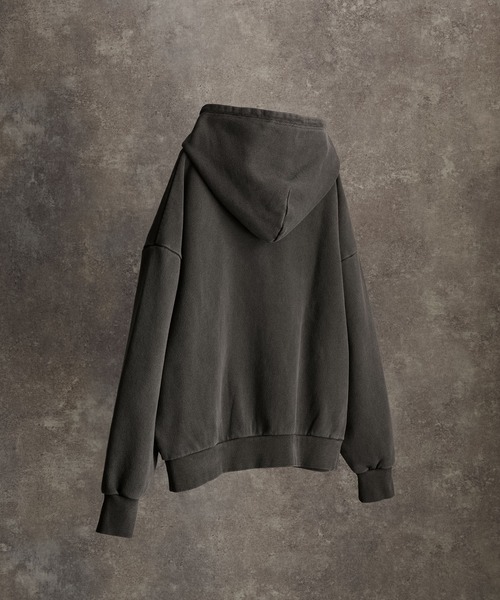 「ADRER」 ジップアップパーカー X-SMALL グレー メンズ_画像8