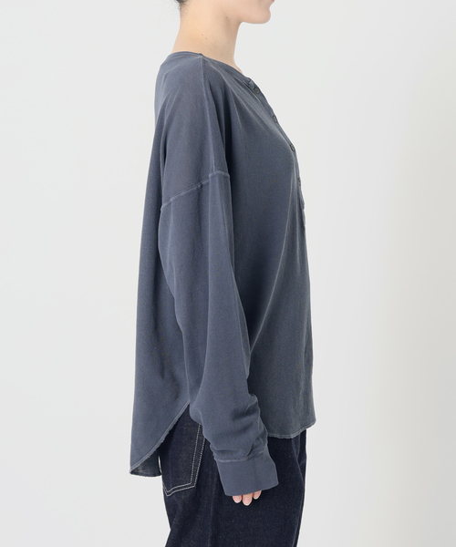 FRAMeWORK（フレームワーク） tシャツ 「追加」サーフニットヘンリー