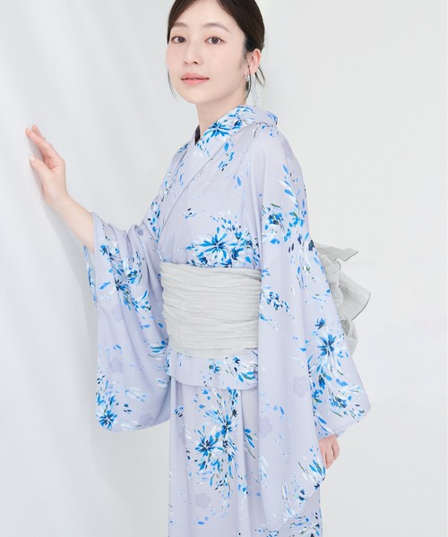 natural couture 浴衣 「MARY QUANTコラボ」NEW2WAY浴衣 レディース
