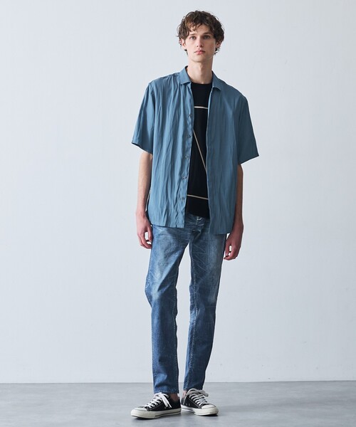 5351 POUR LES HOMMES デニムパンツ 44 ブラック メンズ : ZOZOTOWN