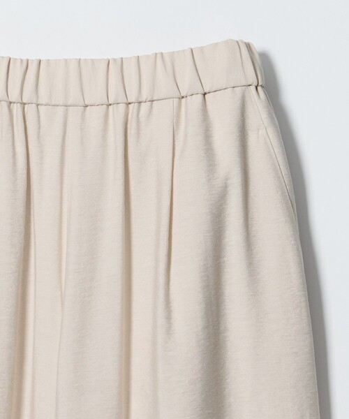 パンツ 「size SHORTあり」「WEB限定」「at ease」ドロスト ワイド パンツ レディースの画像