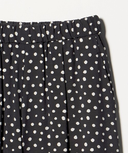 パンツ 「size SHORTあり」「WEB限定」「at ease」ドロスト ワイド パンツ レディースの画像