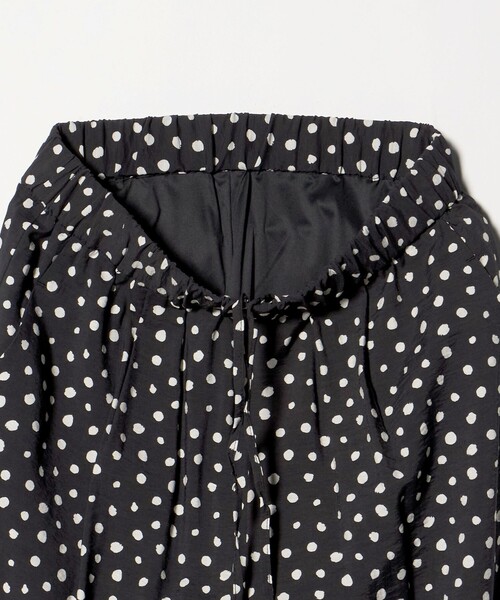 パンツ 「size SHORTあり」「WEB限定」「at ease」ドロスト ワイド パンツ レディースの画像