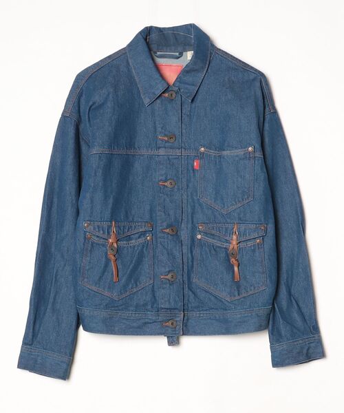 Levi's RED 「Levi's RED」 デニムジャケット S ネイビー レディース Levi's RED 「Levi's RED」 デニムジャケット S ネイビー レディース