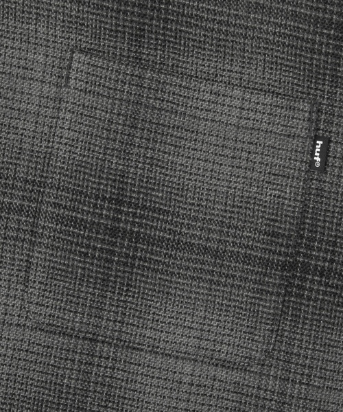 「HUF」 長袖シャツ S ブラック メンズの画像