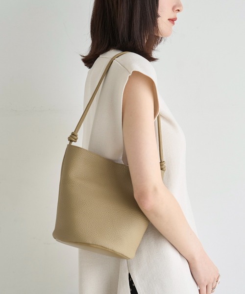 専用　本革&Lulu beigeショルダーバッグ meilmada ショルダーバッグ バッグ 「牛革」シュリンクレザー2way