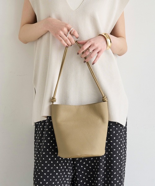 meilmada ショルダーバッグ バッグ 「牛革」シュリンクレザー2way