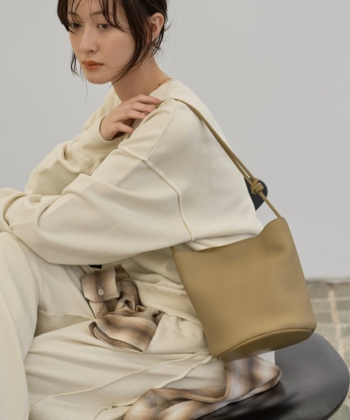 meilmada ショルダーバッグ バッグ 「牛革」シュリンクレザー2way
