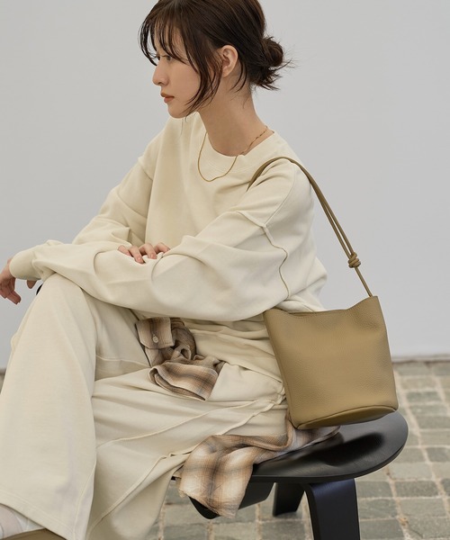 meilmada ショルダーバッグ バッグ 「牛革」シュリンクレザー2way