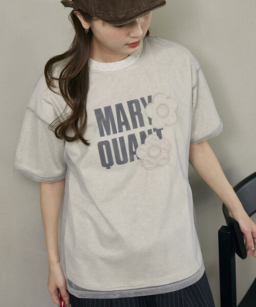 tシャツ マリークワント mary quant レディースの画像