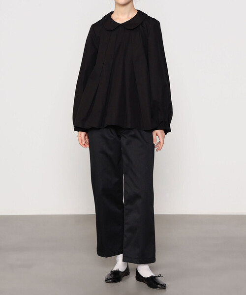「Bshop」 長袖ブラウス F ブラック レディース_画像2
