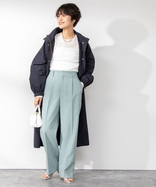 「NOLLEY'S」 パンツ 38 ミント レディース_画像3