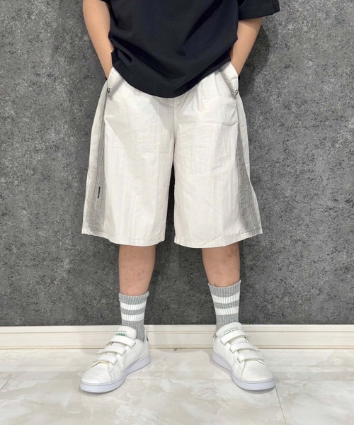 SHISKY（シスキー） ハーフパンツ パンツ スプレープリント