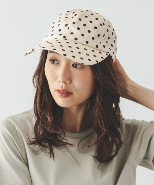 GLOBAL WORK（グローバルワーク） キャップ 帽子 UV遮熱ドットCAP