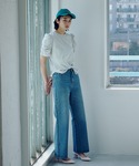 tシャツ 半袖 「daily CLIP」ボーダ...の詳細画像2