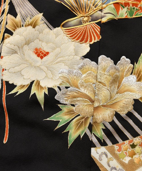 ブラウス シャツ 着物リメイク maison utatane シャツ/ブラウス 扇影の華 レディース メンズの画像