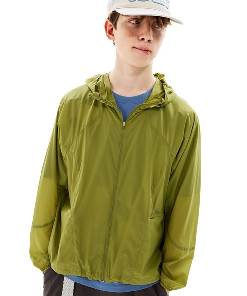 STARTER アウター　ウインドブレーカー　パーカー　防寒　黄色　緑　XL マウンテンパーカー ウインドブレーカー PERTEX Nimbus Light Jacket