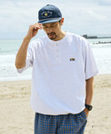 ヘンリーネック uvカット tシャツ メンズの詳細画像1