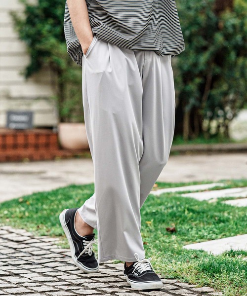 CAMBIO（カンビオ） パンツ mp15001- 2 way Stretch Mini Ripstop Wide