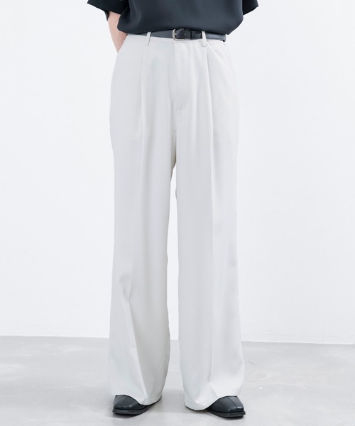「JUNRED」 スラックス M ブラック メンズ_画像5