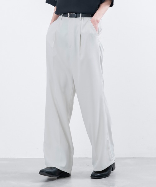 「JUNRED」 スラックス M ブラック メンズ_画像7