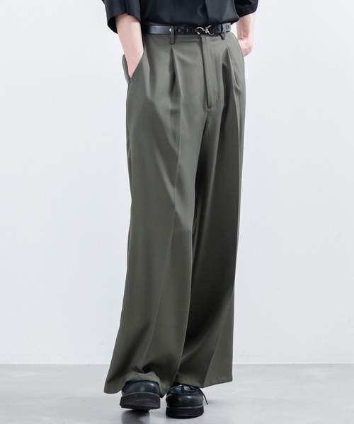 「JUNRED」 スラックス M ブラック メンズ_画像8