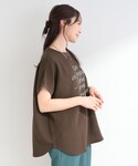 tシャツ 半袖 「洗濯機可/体型カバー」ゆるさ...の詳細画像2