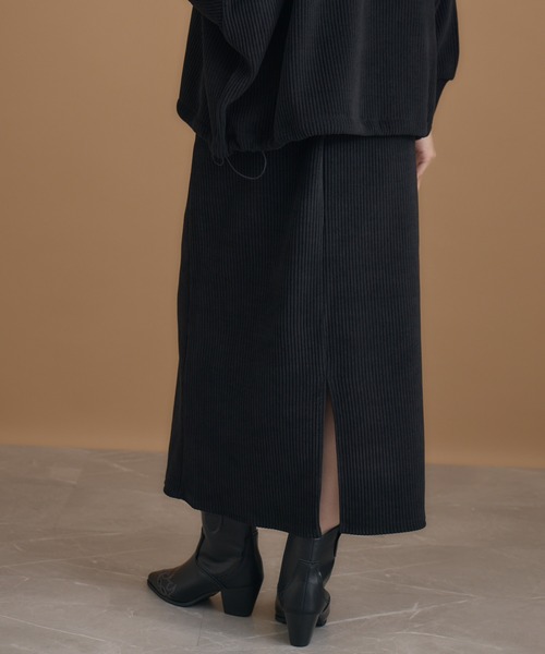 「KATHARINE ROSS」 タイトスカート MEDIUM チャコールグレー レディース_画像2