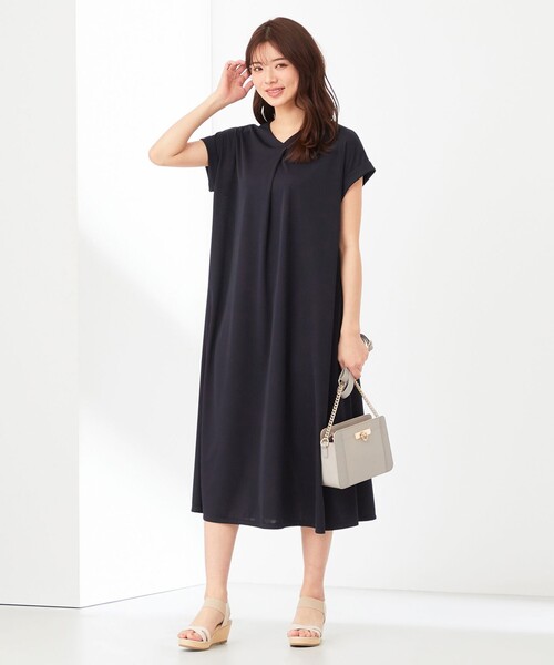 「ANY SIS」 半袖ワンピース 3 ピンク レディース_画像7