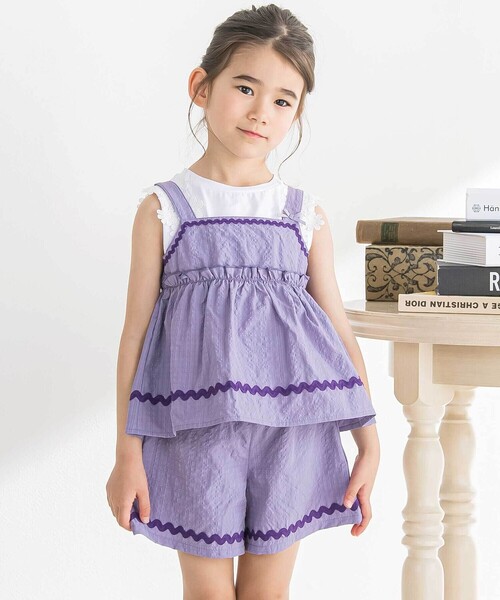 BeBe Petits Pois Vert（ベベ プチ ポワ ヴェール） セットアップ 