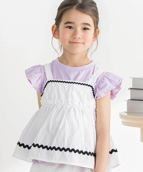 BeBe Petits Pois Vert（ベベ プチ ポワ ヴェール） セットアップ 