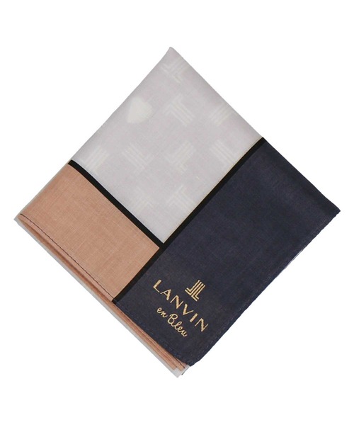 ハンカチ らんきゅう様 LANVIN en Bleu ハンカチ プリントハンカチ レディース メンズ