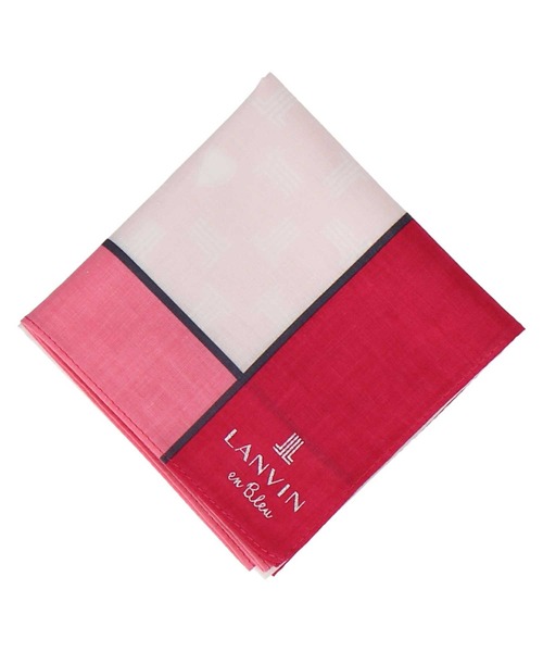 ハンカチ らんきゅう様 LANVIN en Bleu ハンカチ プリントハンカチ レディース メンズ