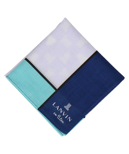 ハンカチ らんきゅう様 LANVIN en Bleu ハンカチ プリントハンカチ レディース メンズ