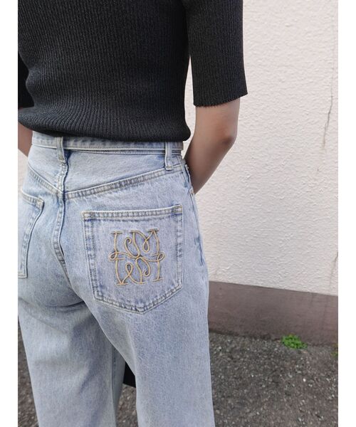 LAGUNAMOON（ラグナムーン） ジーンズ デニム デニムパンツ LMロゴ